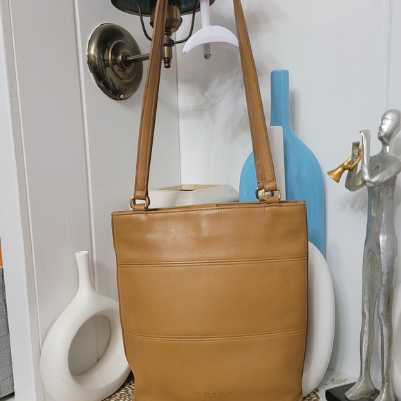Vintage Coach Tribeca Tote 9991 CAMEL - Picture 12 of 16